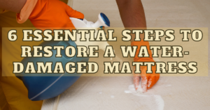 restore a water-damaged mattress
