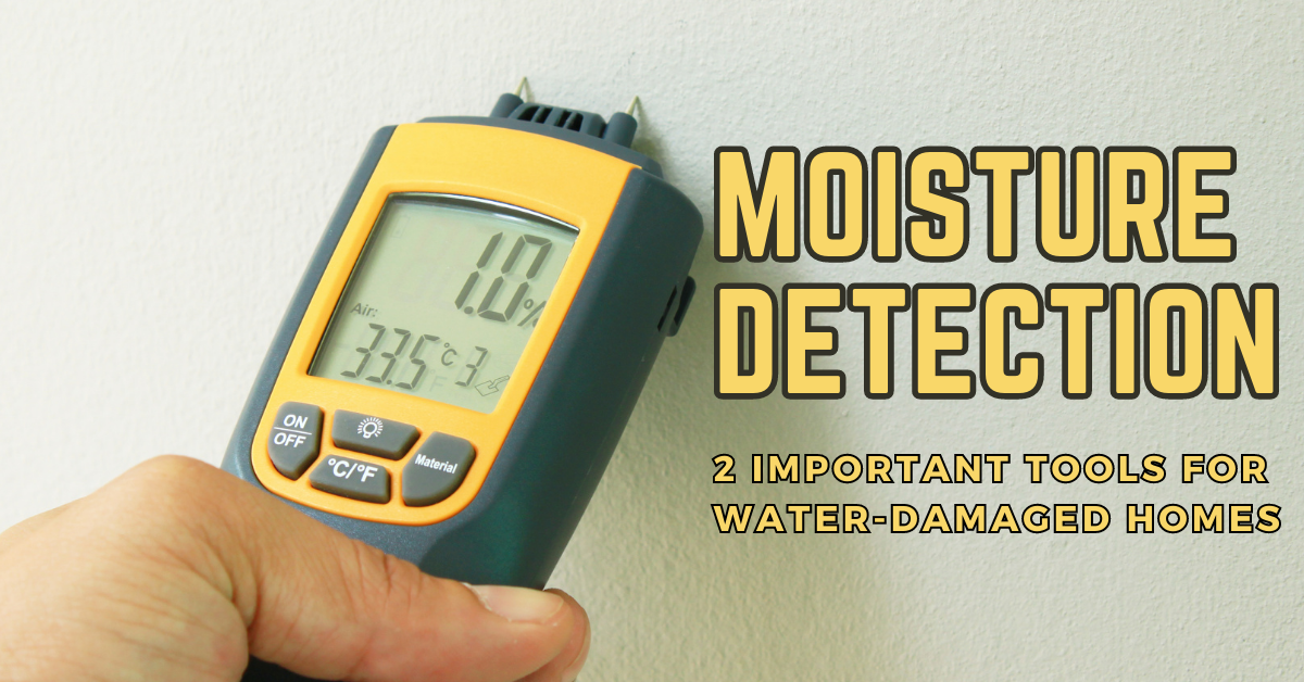 Moisture Detection: 2 Important Tools for Water-Damaged Homes