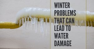 Winter Problems That Can Lead To Water Damage