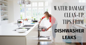 Water Damage Clean-up Tips From Dishwasher Leaks