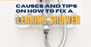 Causes And Tips On How To Fix A Leaking Shower
